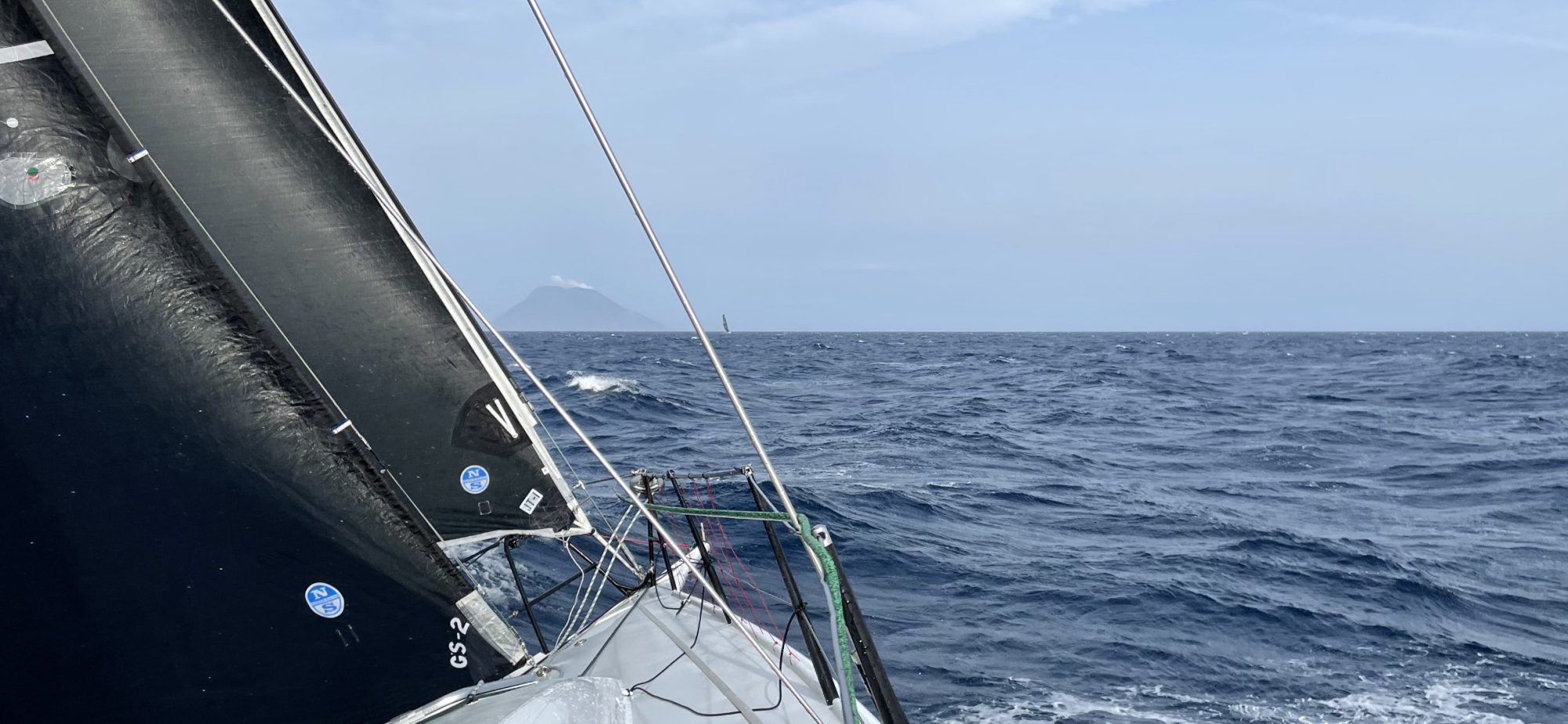 Matador offshore — view from the cockpit